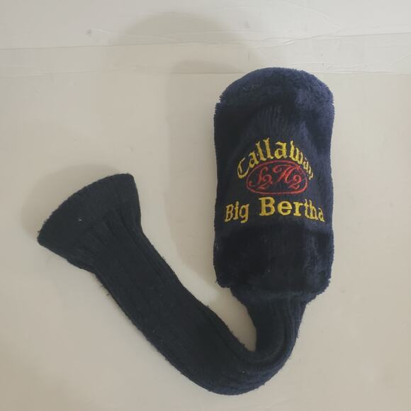 Callaway Big Bertha Blue Fuzzy Big Bertha Gold Club Cover S2H2 #4 - Picture 1 of 5